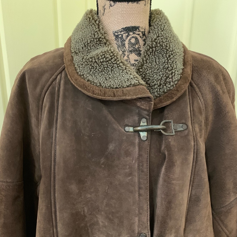 Pig Split Suede Winter Jacket - image 1